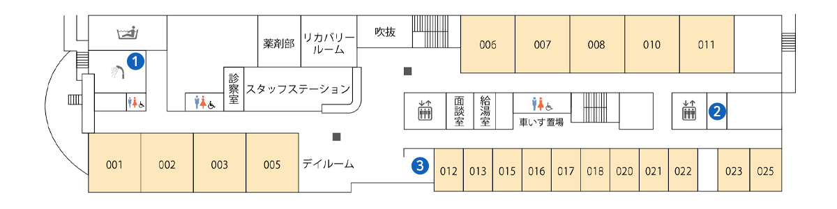 フロアマップ