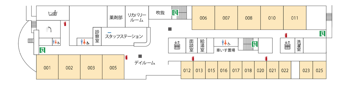 非常口マップ