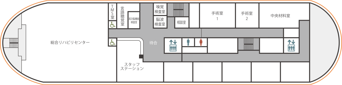 フロアマップ3階